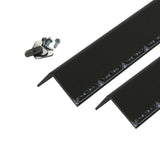 Lowell RRD-16 16U Rack Rails for 23 Inch Wide Rack Pair