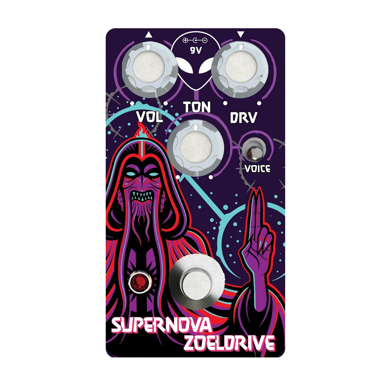 Interstellar Audio Machines Supernova Zoeldrive Overdrive/Boost Effects Pedal