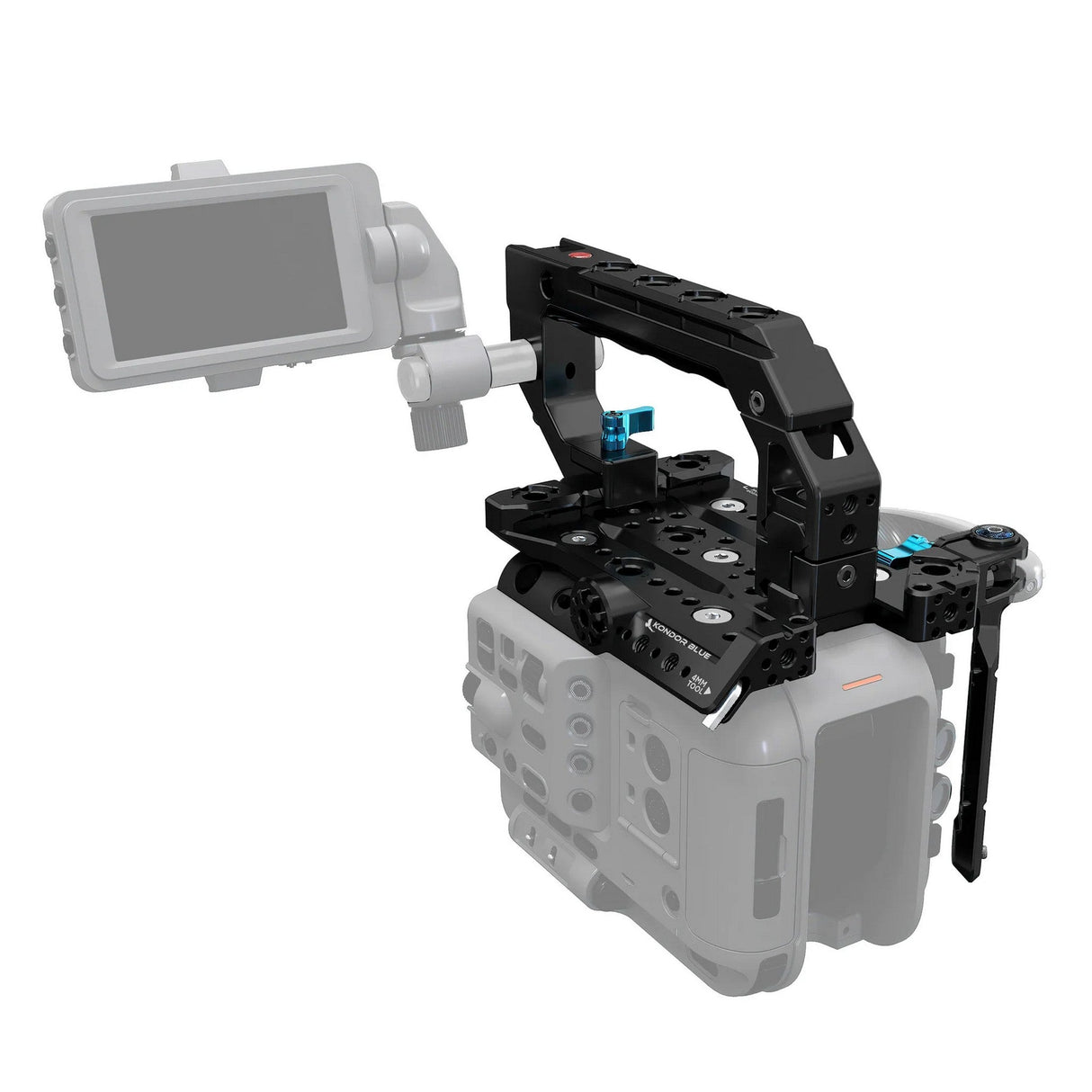 Kondor Blue Cage with Trigger Handle for Sony FX6 Raven Black