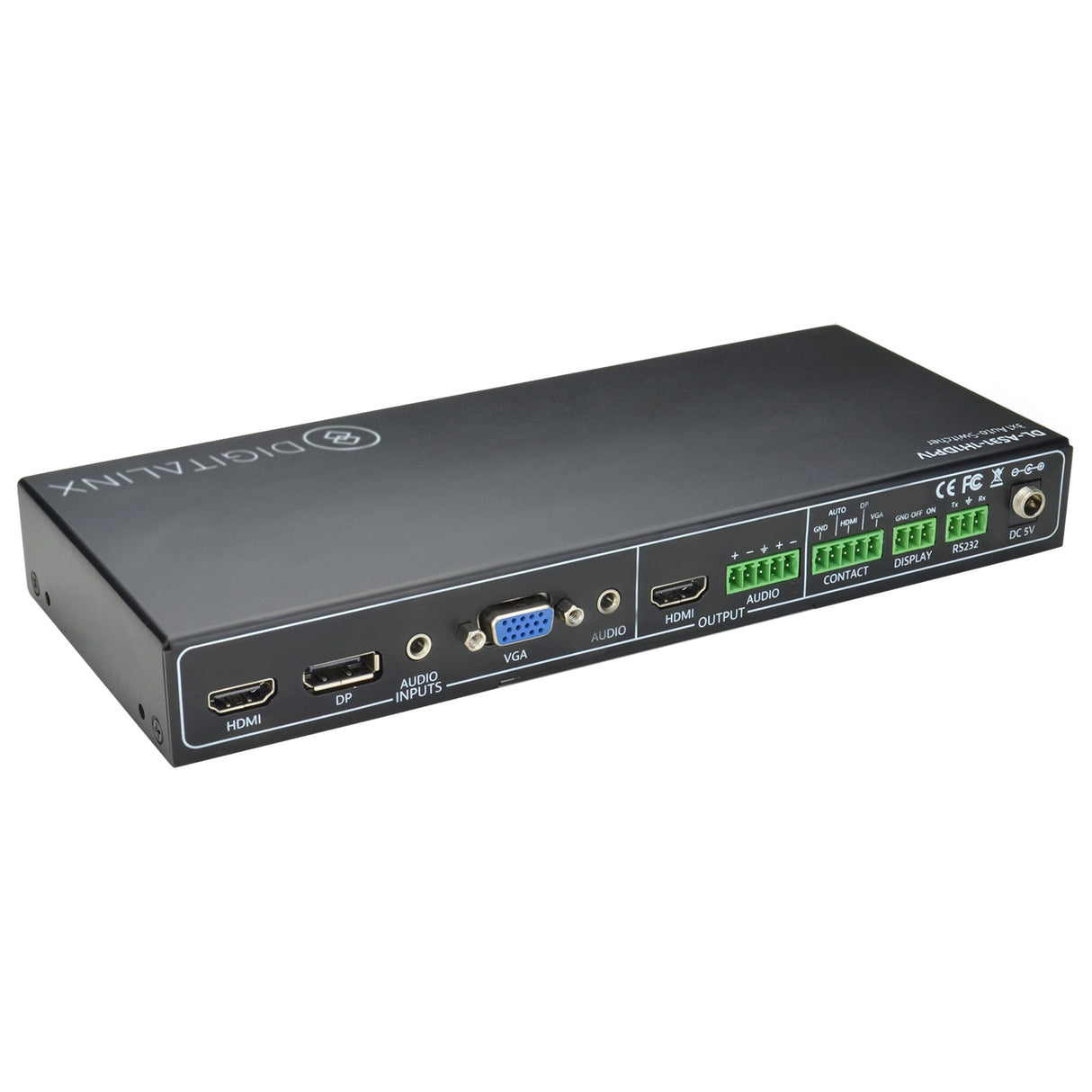 DigitaLinx DL-AS31-1H1DP1V 3 x 1 Auto Switcher with HDMI, Display Port and VGA Inputs