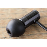 Final Audio E1000C In-Ear Noise Isolating Earphones with Microphone, Black