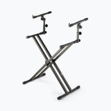 On-Stage Double-X KS7292 ERGO-LOK Keyboard Stand with Second Tier