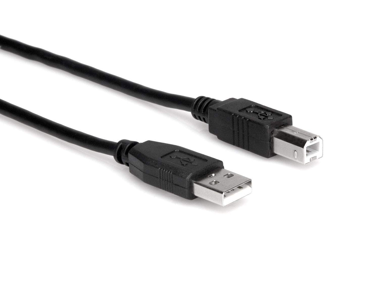 Hosa USB-203AB 6in High Speed USB Type A to Type B Cable