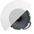 Lowell R1810-72S 8 Inch 15W Dual Cone Speaker 5W Transformer Grille Volume Control White