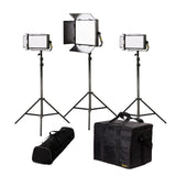 Ikan LB-1F2H Lyra Bi-Color 3-Point LED Soft Panel Light Kit
