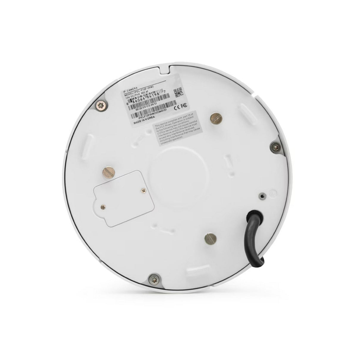 IC Realtime IPEL-F12F-IRW2 12MP IP Indoor/Outdoor Spherical Dome with Fisheye Lens