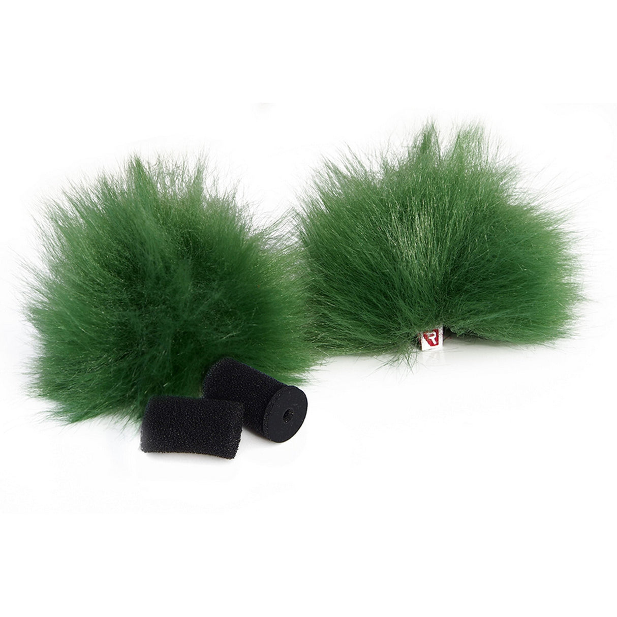 Rycote Lavalier Windjammer, Green, Pair