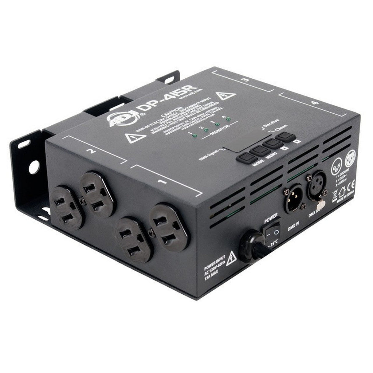 ADJ DP-415R 4 Channel DMX Dimmer Switch Pack