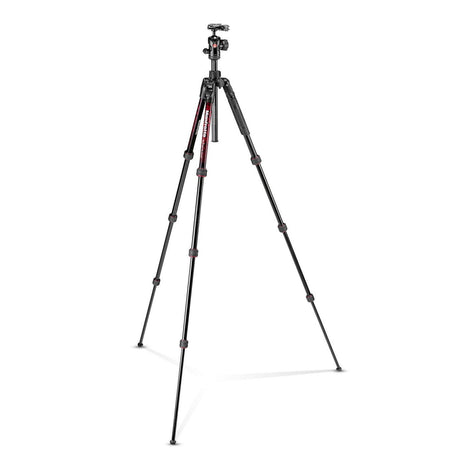 Manfrotto MKBFRTA4RD-BHUS Befree Advanced Aluminum Travel Tripod Twist Ball Head Red