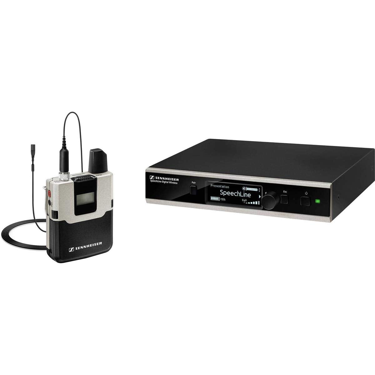 Sennheiser SL LAVALIER SET DW-4-US R Lavalier Wireless Microphone System Rackmount Sets