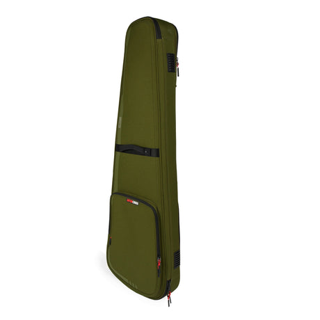 Gator G-ICONBASS-GRN ICON Series Gig Bag for Electric Bass Guitars Green - accessories