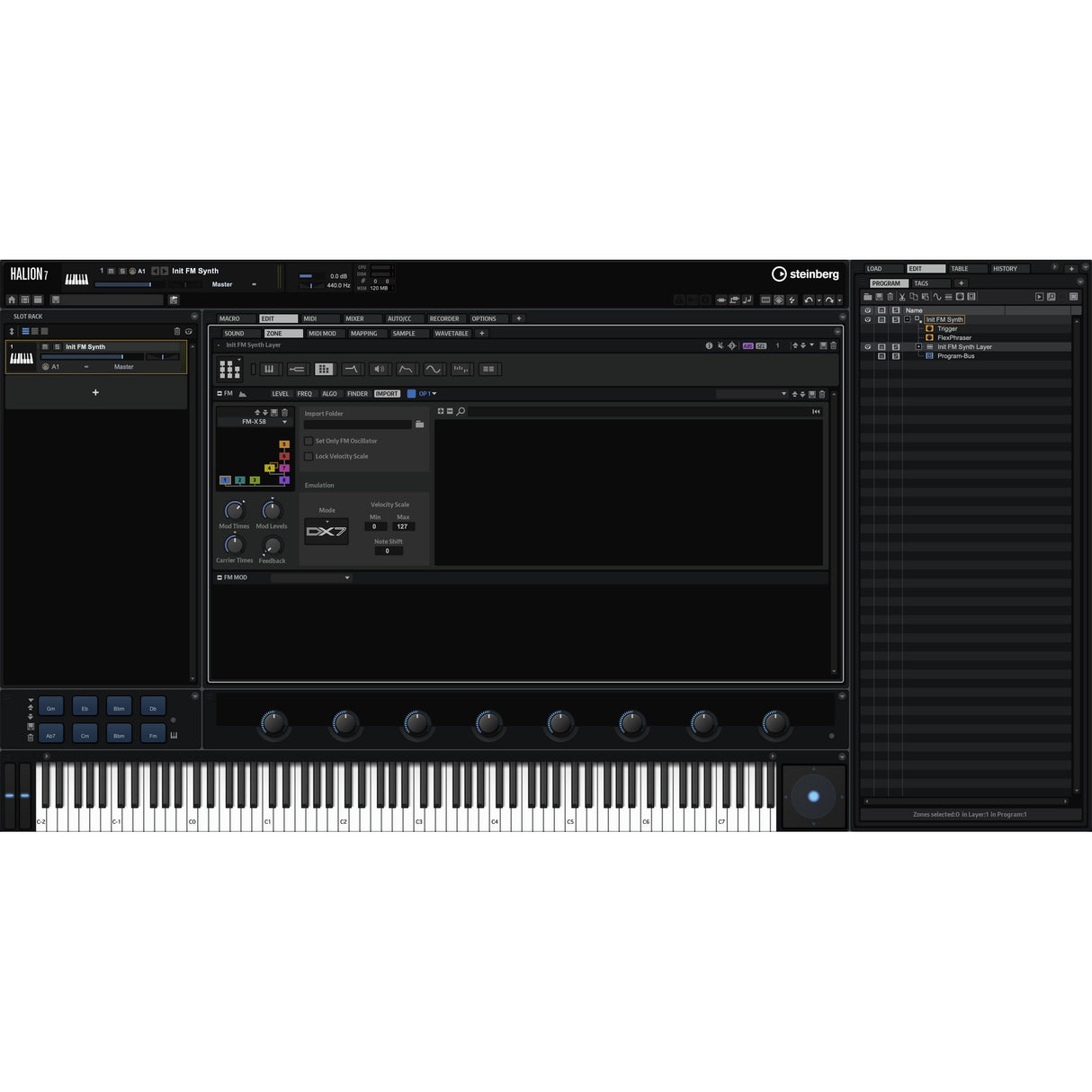 Steinberg HALion 7 Virtual Instrument Music Production Software, DAC Single-User Educational Edition, Download Only