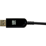 LYNN AV & Security TechLogix MOFO-USB321-15 MOFO USB 3.0/2.0/1.1 M to F Fiber Optic Cable, 15-Meter