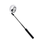 Mackie mRING-6 Inch Battery-Powered Ring Light with Convertible Selfie Stick/Stand and Remote