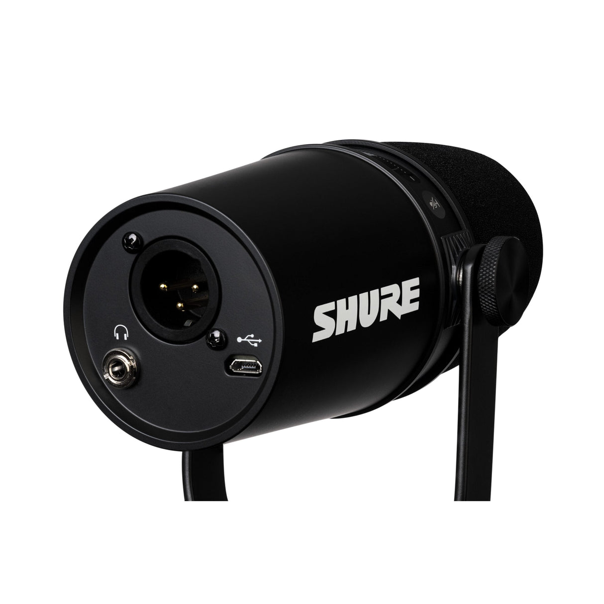 Shure MV7-K XLR/USB Dynamic Podcasting Microphone, Black (Used)