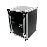 OSP SC16U-20SL 16 Space ATA Amp Rack with Casters and Attached Utility Table