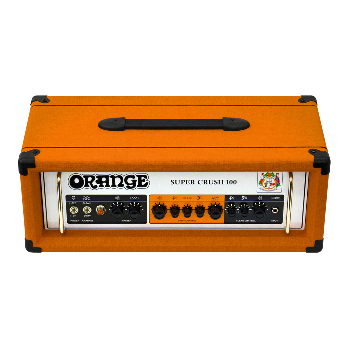 Orange Super Crush 100-Watt Guitar Amplifier Head, Orange