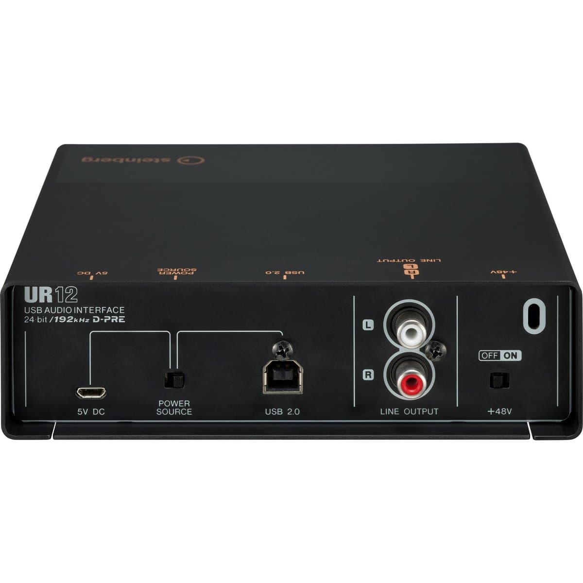 Steinberg UR12B PS USB Audio Interface Podcast Starter Pack