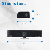 VDO360 2SEE Personal Visual Collaboration Camera with Built-In Microphones