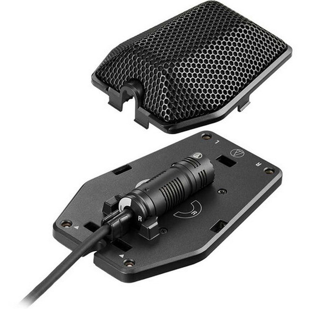 Audio-Technica BP350ST-UB MS Stereo Clip-On Cardioid Condenser Boundary Microphone