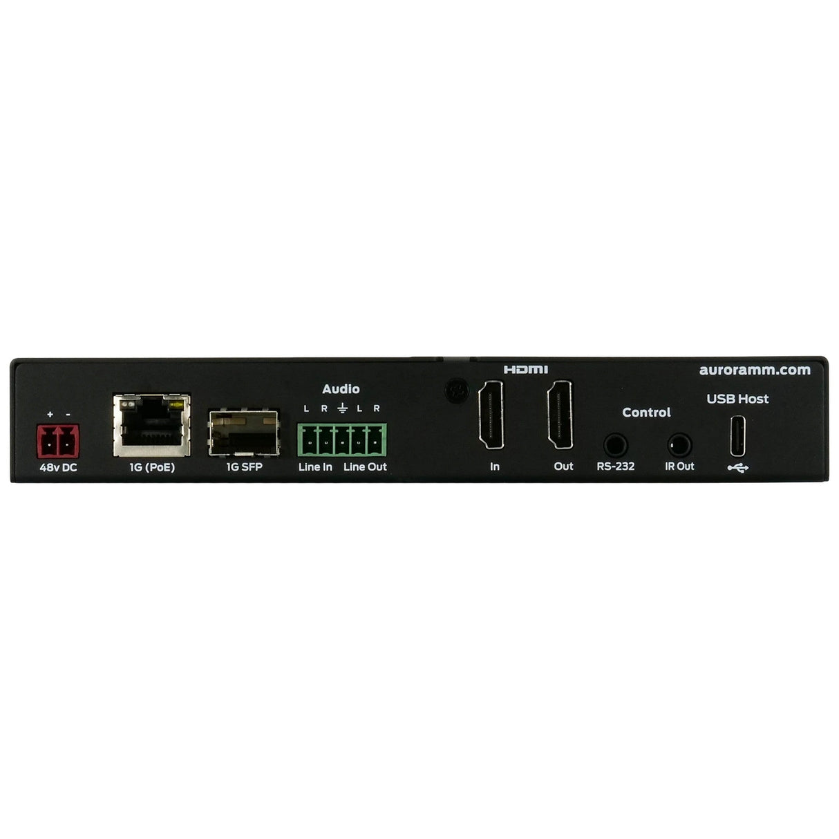 Aurora VPX-TC1-LT 4K30 1Gbps AV over IP Transceiver