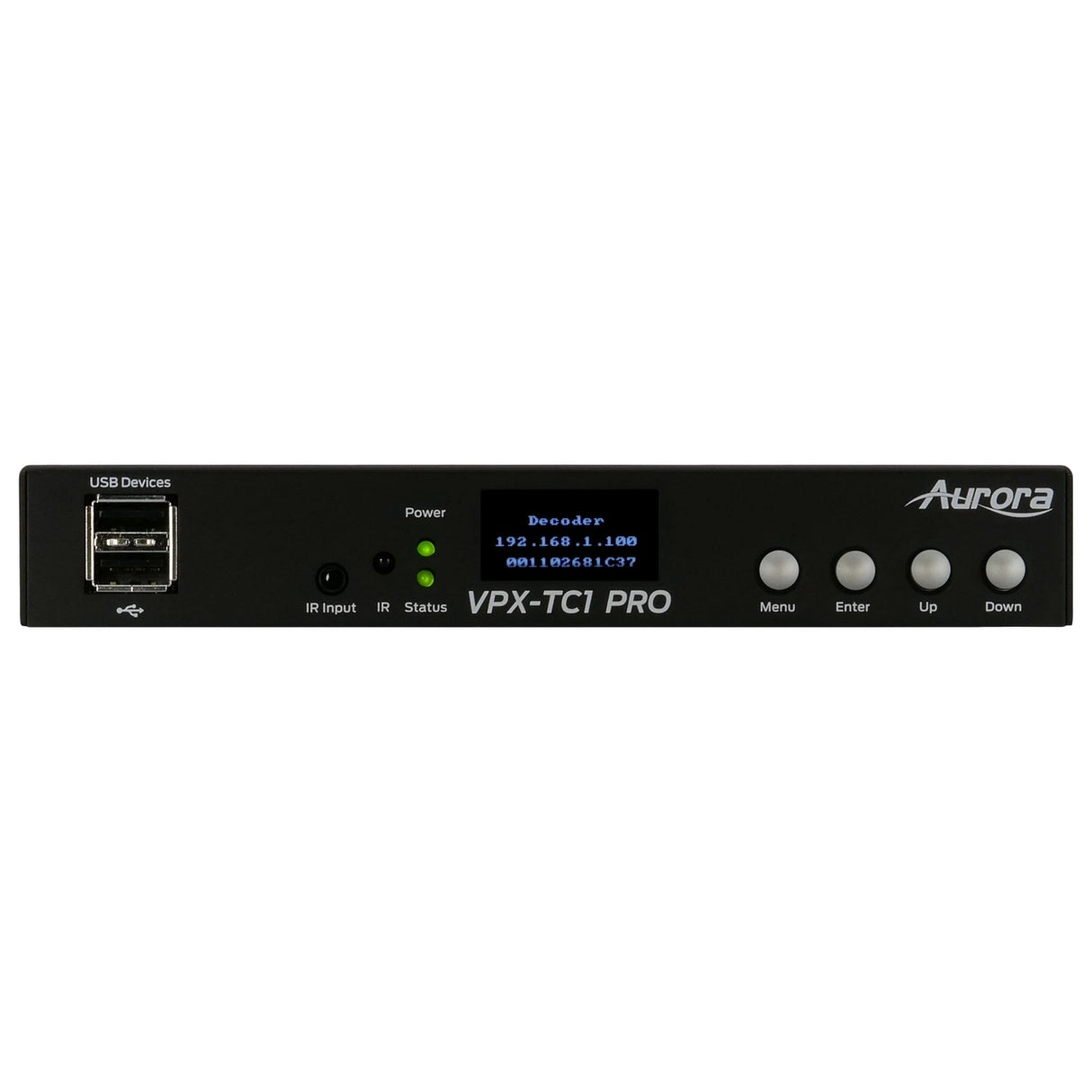 Aurora VPX-TC1-Pro 4K60 1Gbps AV over IP Transceiver