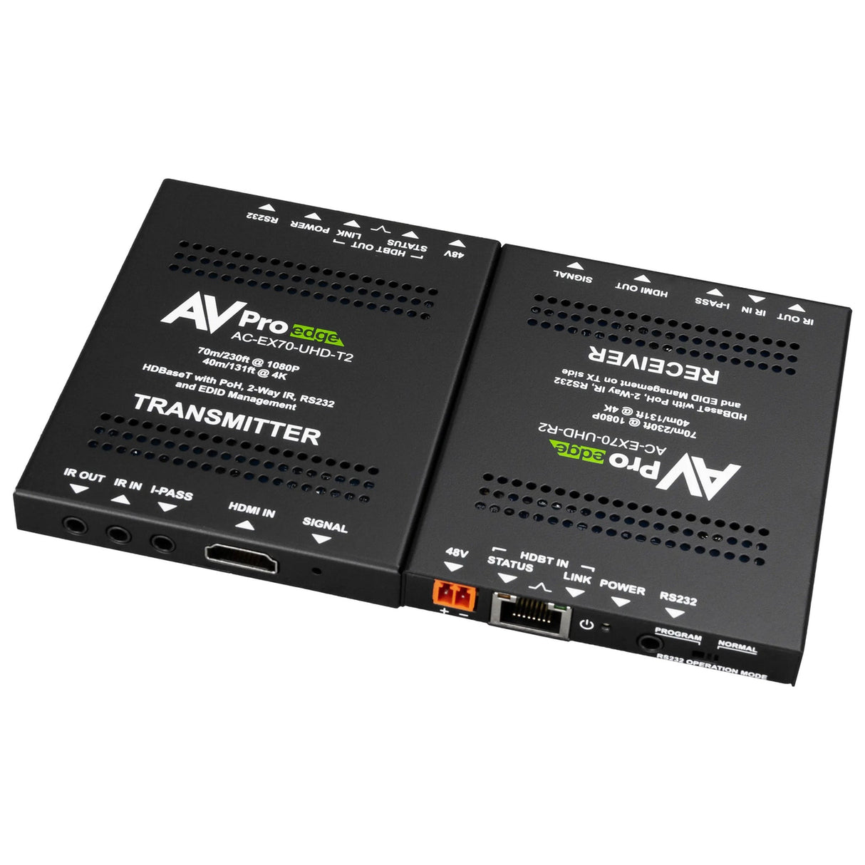 AVPro Edge AC-EX70-UHD-KIT 70M 10Gbps HDBaseT Extender Kit