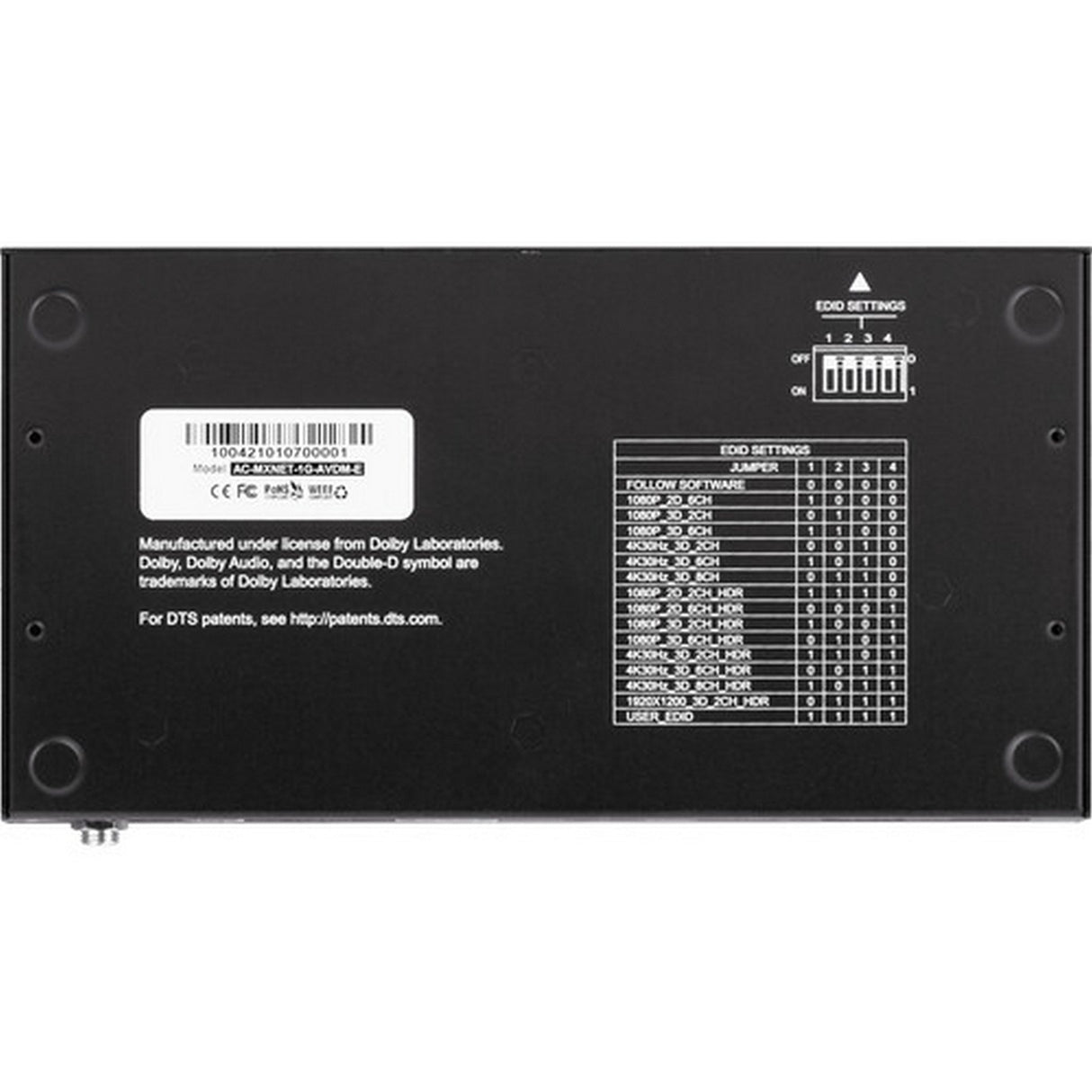 AVPro Edge MXNet 1G AV-over-IP Encoder/Decoder