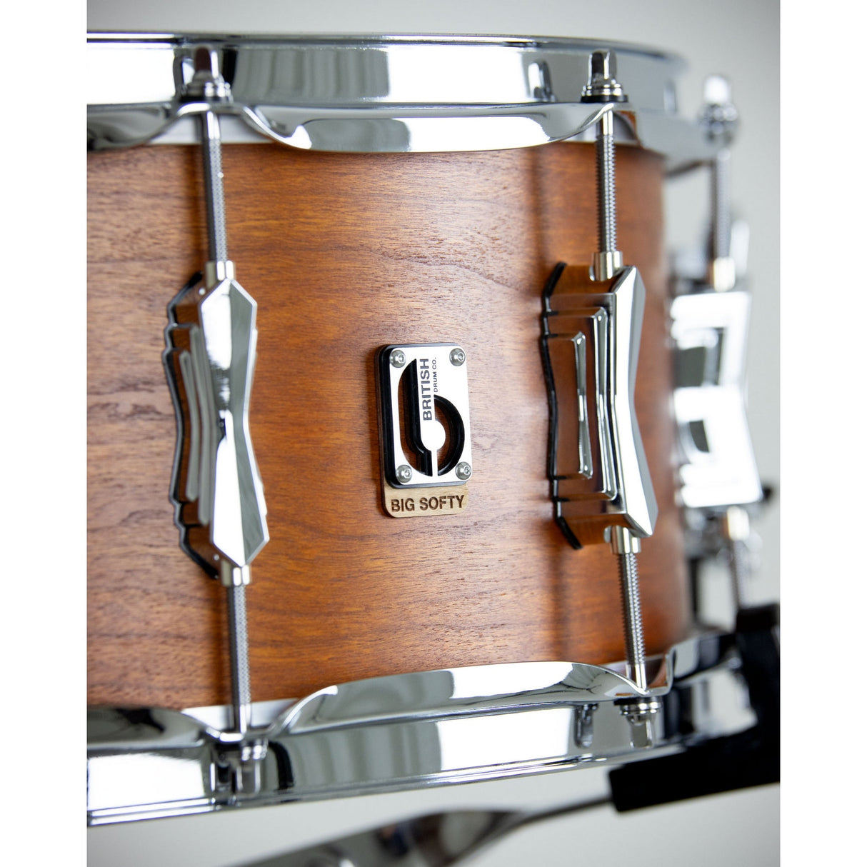 British Drum Co BS-14-65-SN Big Softy Series Cherry and Balsa Snare Drum