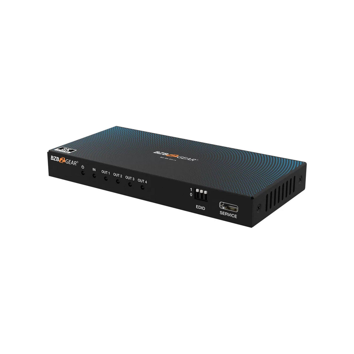 BZBGEAR 1x4 8K UHD HDMI 2.1 Splitter