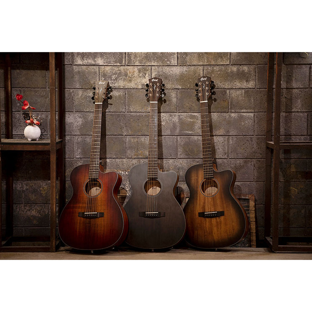 Cort CORE OC Acoustic-Electric Guitar Core Spruce - guitar