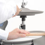 EFNOTE 3X Acoustic Designed Electronic Drum Set, Black Oak Wrap