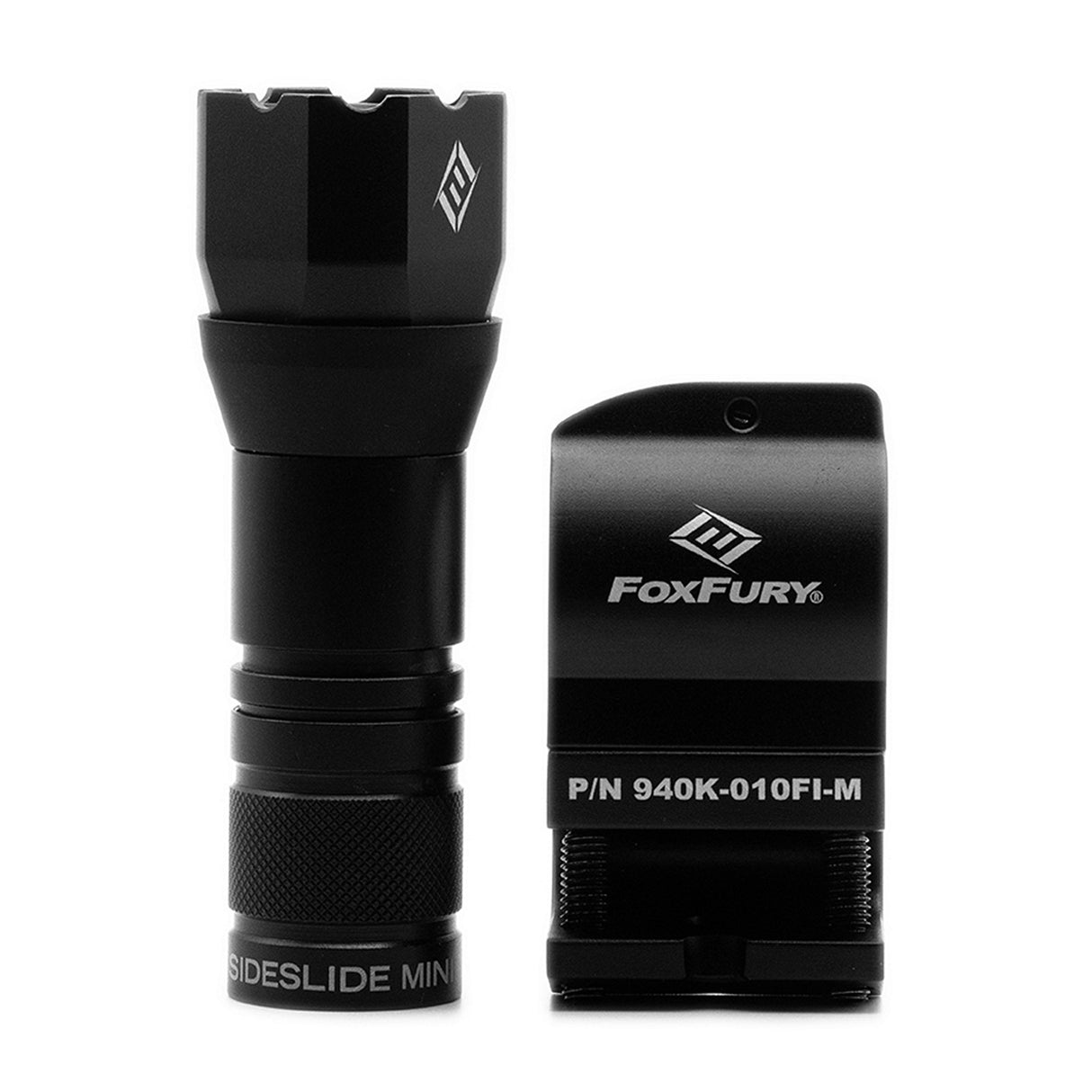 FoxFury SideSlide C-Clamp Mini Compact Flashlight / Helmet Light