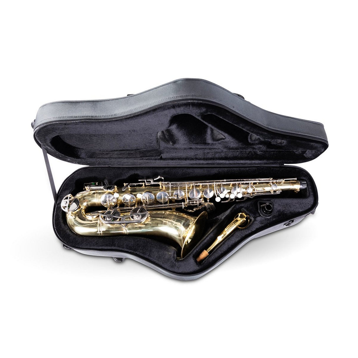 Gator GL-TENORSAX-S23 Adagio Series Shaped EPS Polyfoam Lightweight Case for Bb Tenor Sax