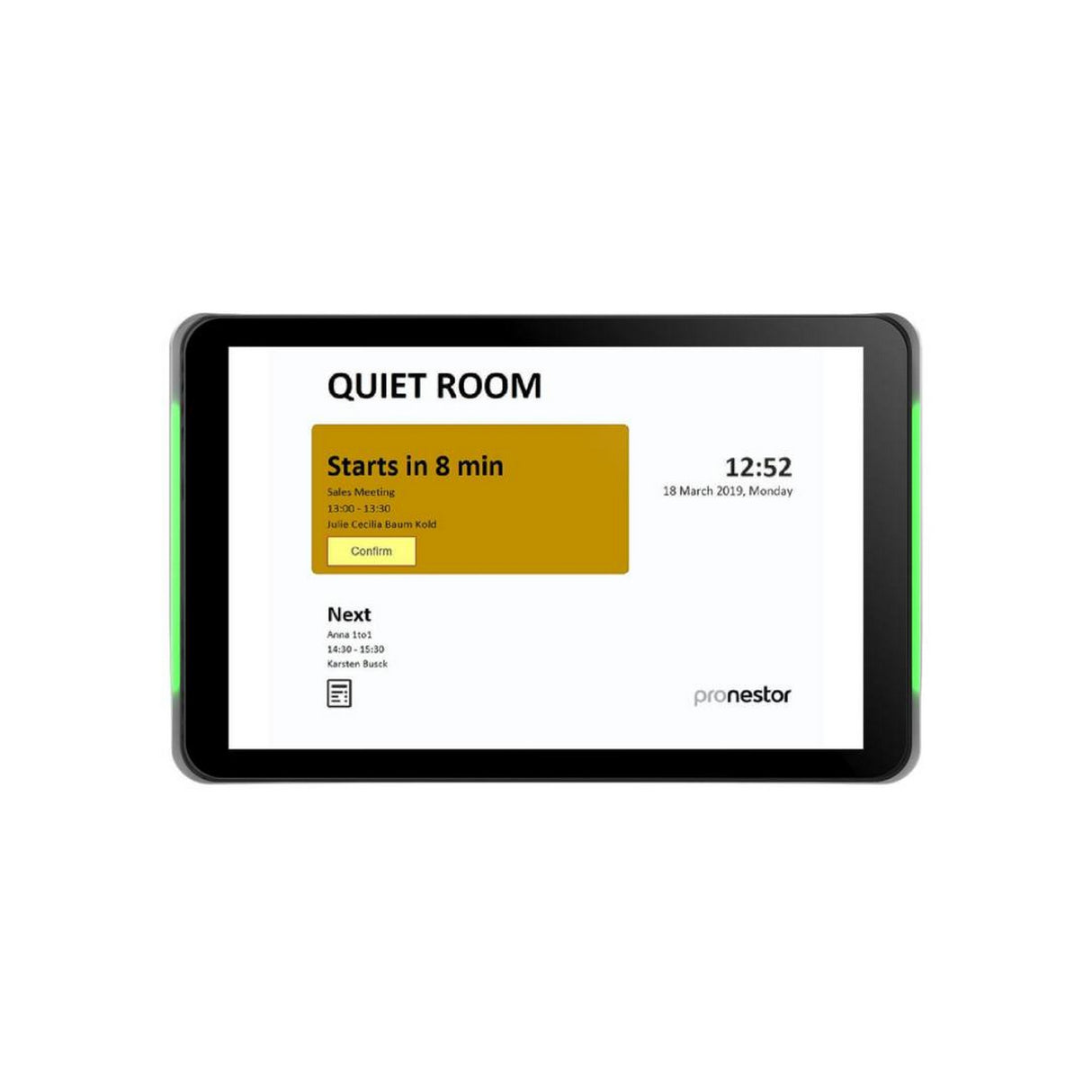 IAdea XDS-1078-A9 Advanced 10.1-Inch Interactive Room Panel Display