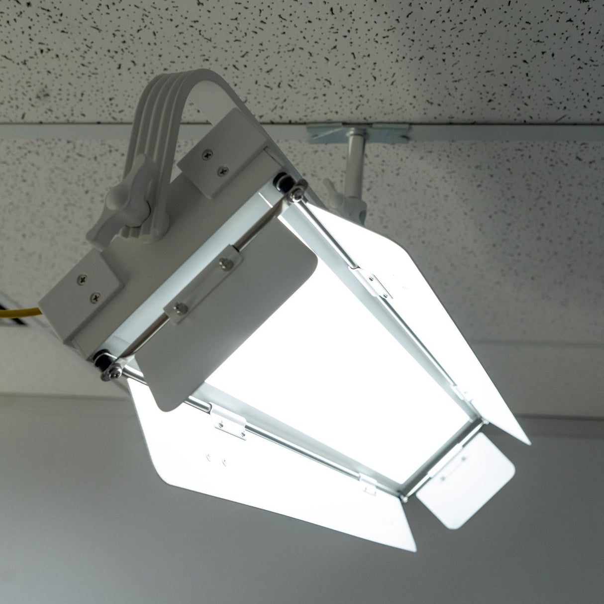Ikan LBX8-POE-WH Lyra PoE Low-Profile Bi-Color LED Panel White