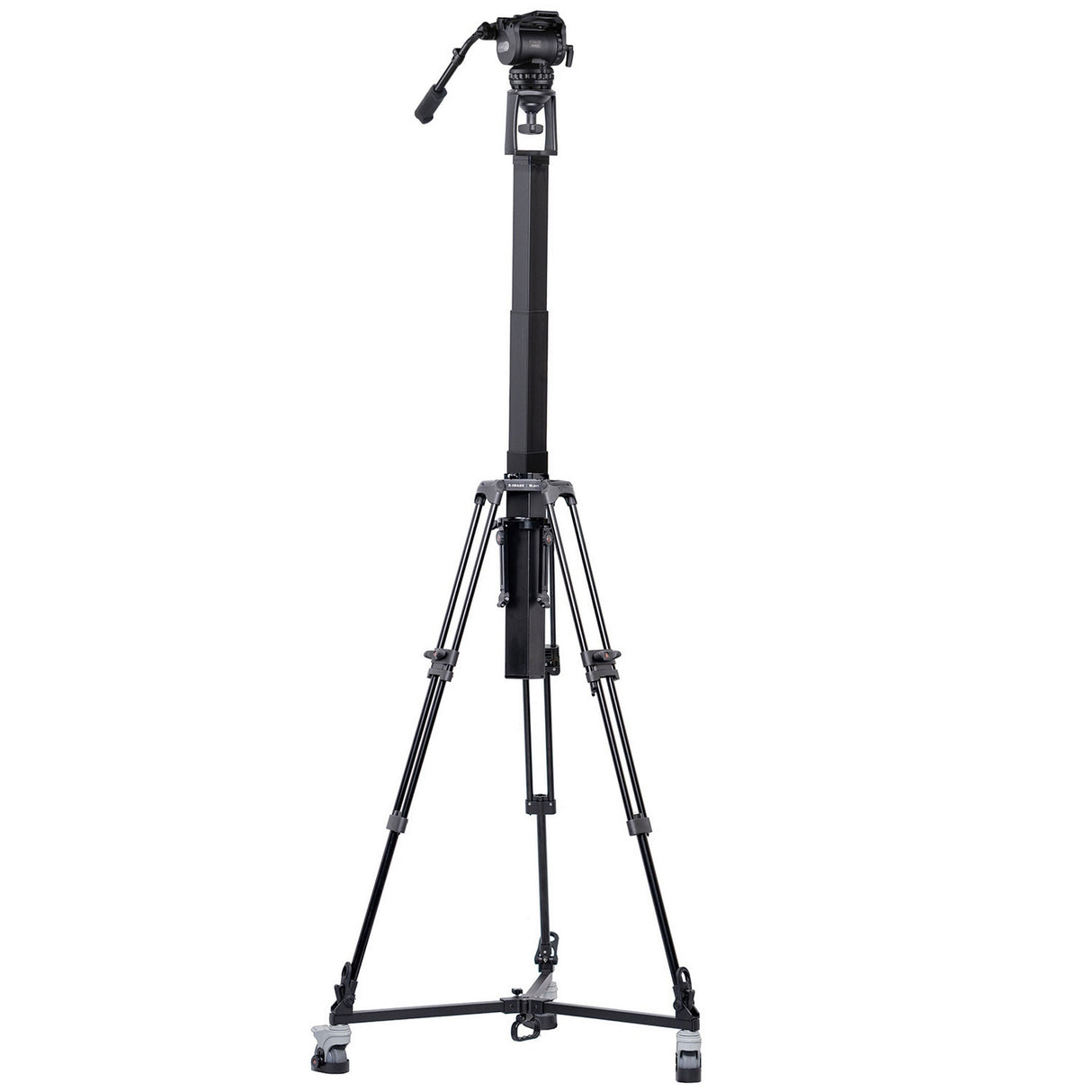 Ikan PT419W-TM-MPEDESTAL 19-Inch Widescreen Teleprompter with Talent Monitor, Motorized Pedestal, and Dolly Turnkey