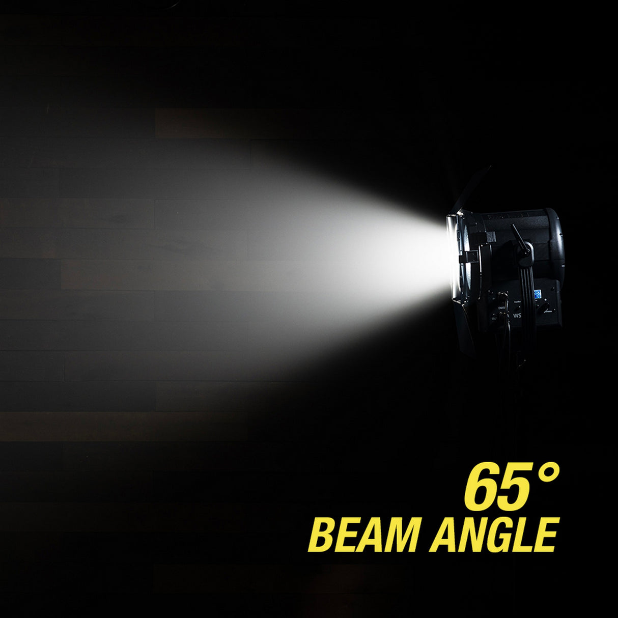 Ikan WS-F150 150W 5600K White Star Fresnel LED Light with DMX, 6-Inch