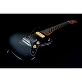 Jet Guitars JJ-350 Baritone Moonburst Electric Guitar