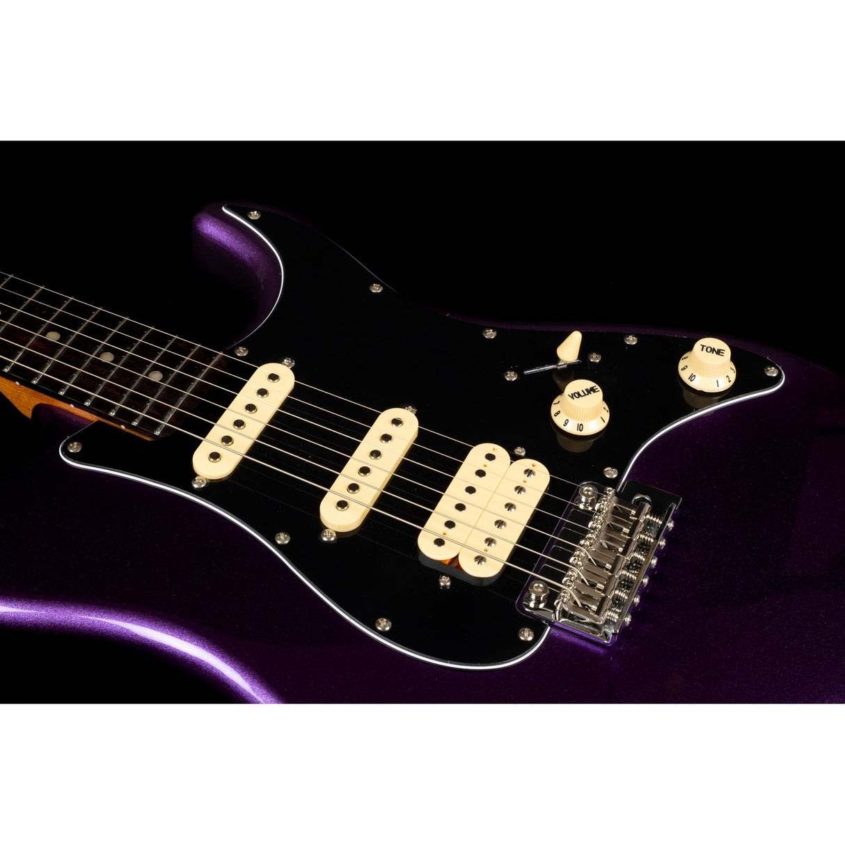 Jet Guitars JS-400 PLM R Electric Guitar, Plum Finish