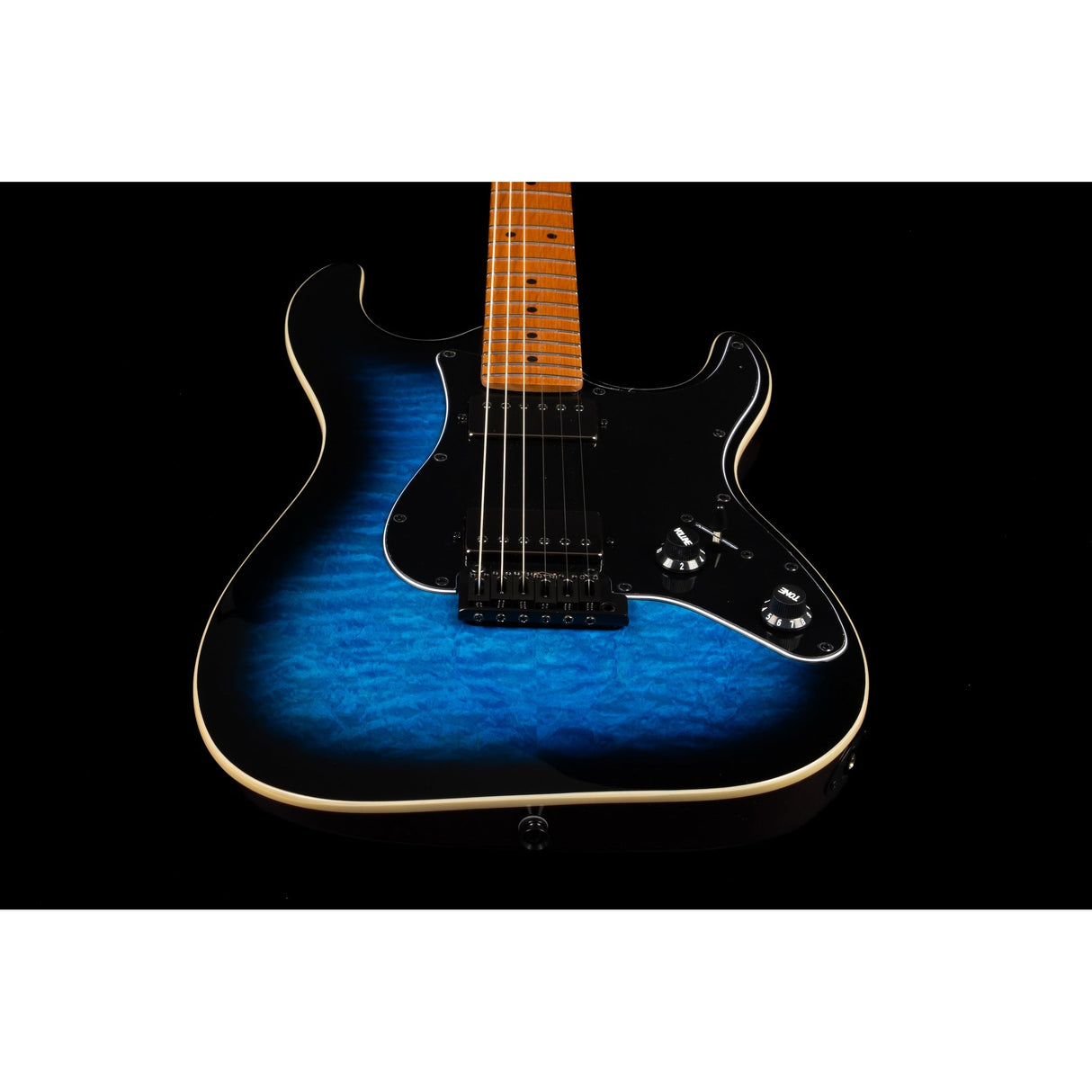 Jet Guitars JS-450 BLB Electric Guitar, Blue Burst Finish