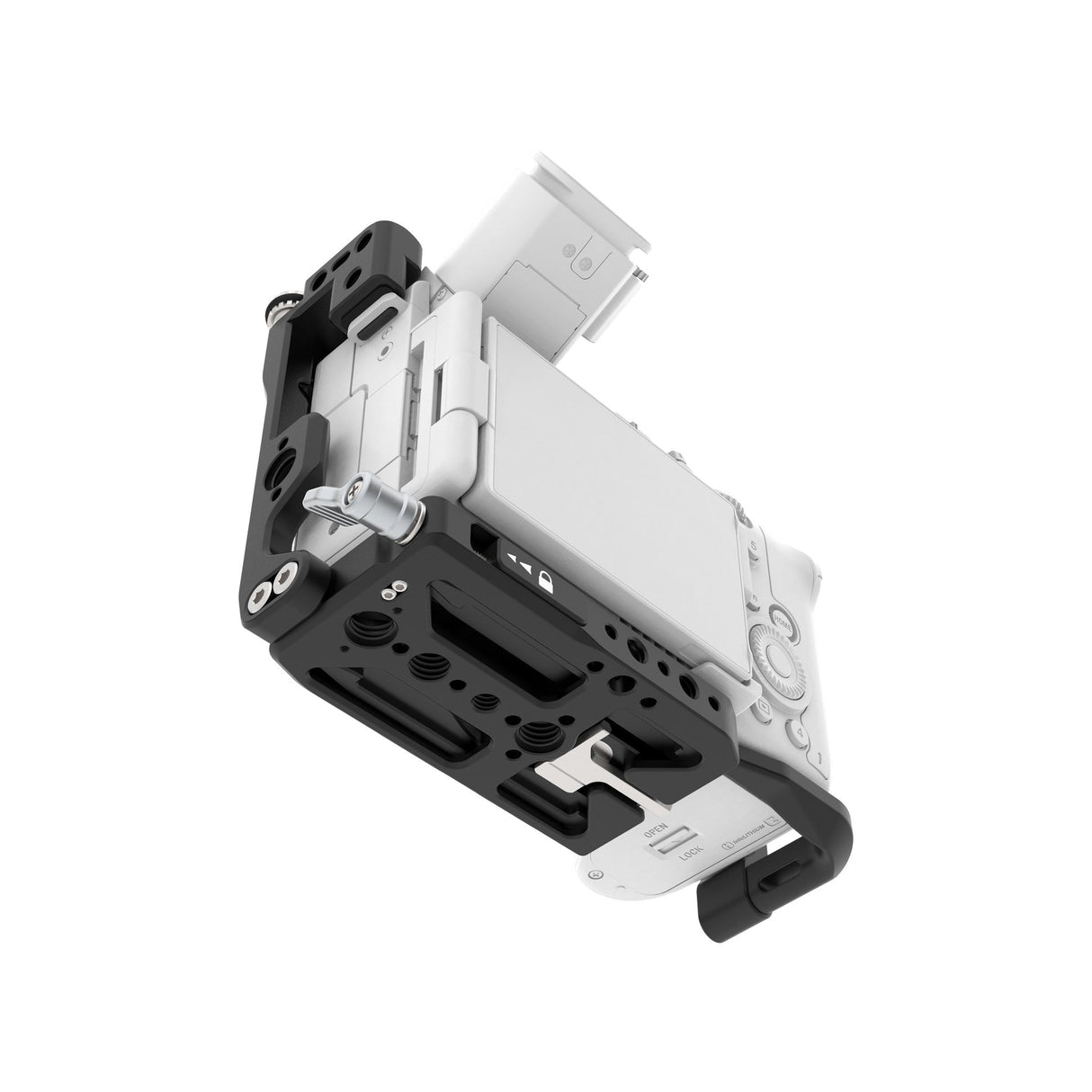 Kondor Blue Hybrid Camera Cage for Sony FX2, Raven Black