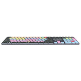 Logickeyboard TITAN Wireless Backlit Keyboard for Avid Pro Tools, US Windows