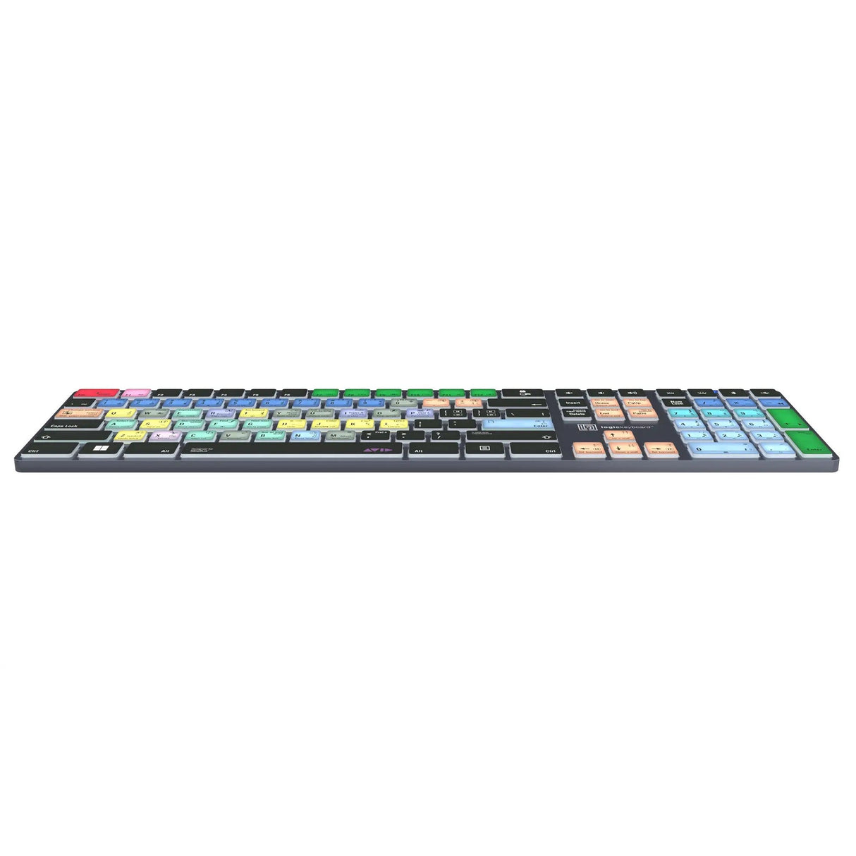 Logickeyboard TITAN Wireless Backlit Keyboard for Avid Sibelius, US Windows