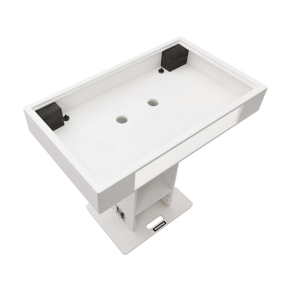 Magma Groove Terminal Modular DJ Booth, White