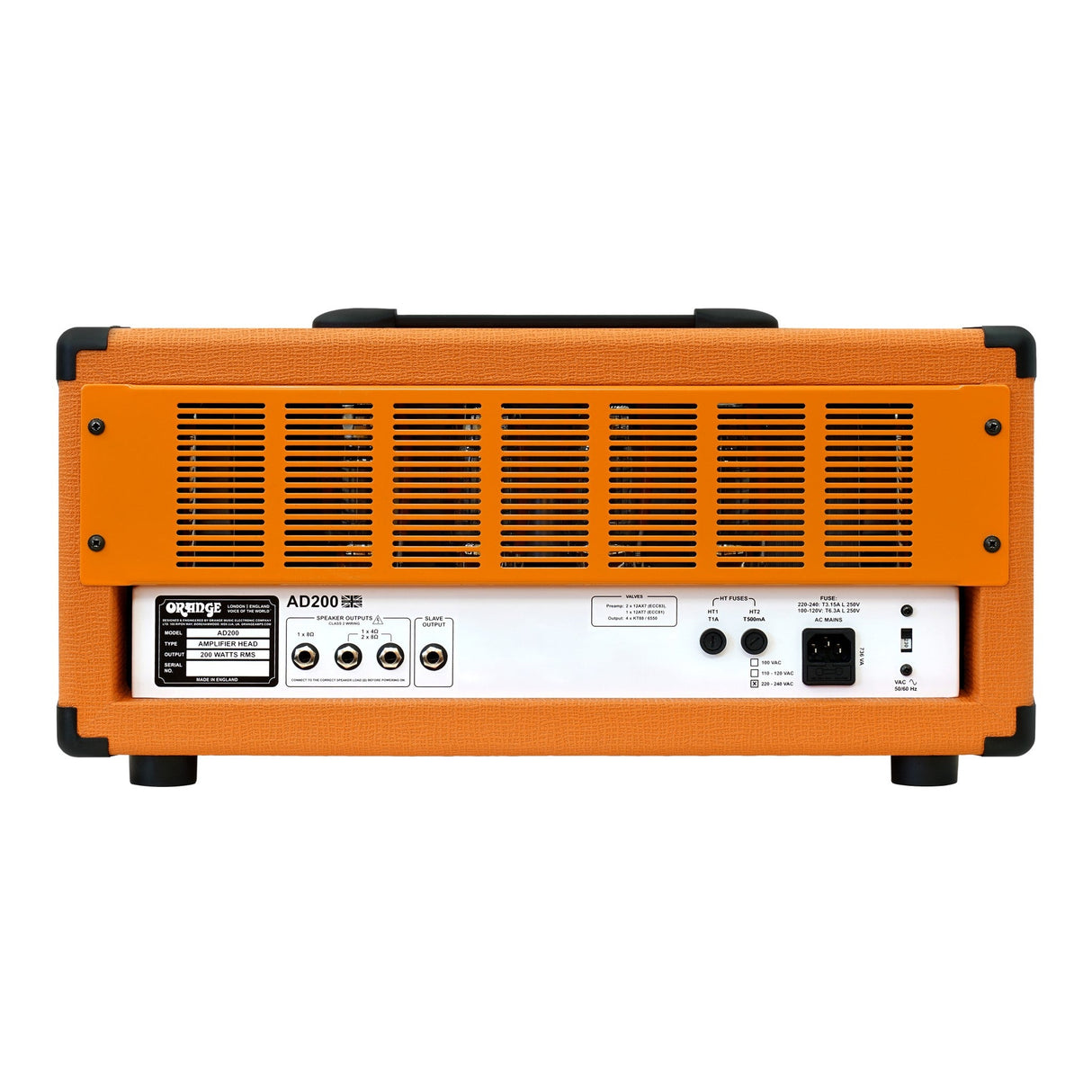 Orange AD200 200W 3-Band EQ Tube Bass Head Guitar Amplifier