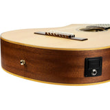 Ortega Guitars RCE133-7 Family Series Pro Full Size Seven String Acoustic Electric Guitar