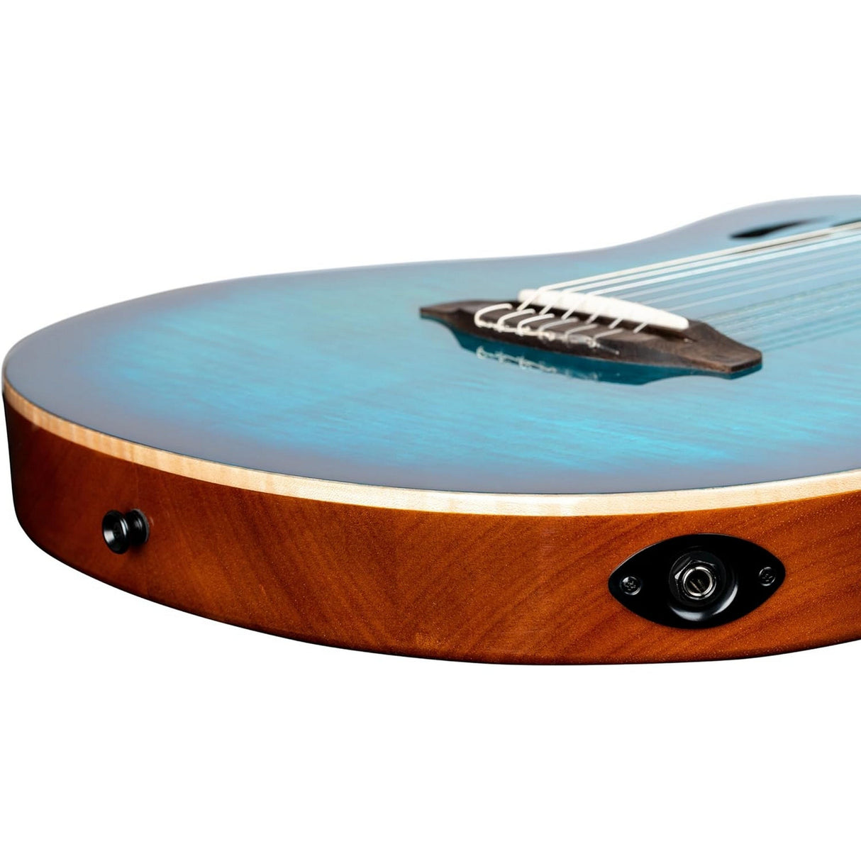 Ortega Guitars RTPDLX-FMA TourPlayer Series Full Size Acoustic Electric Guitar