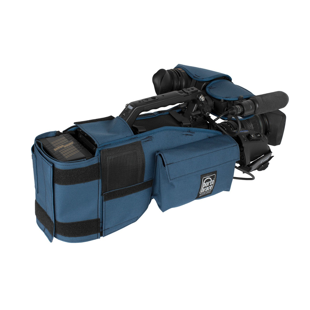 PortaBrace CBA-PX5100 Camera Body Armor Case for Panasonic PX5100, Blue