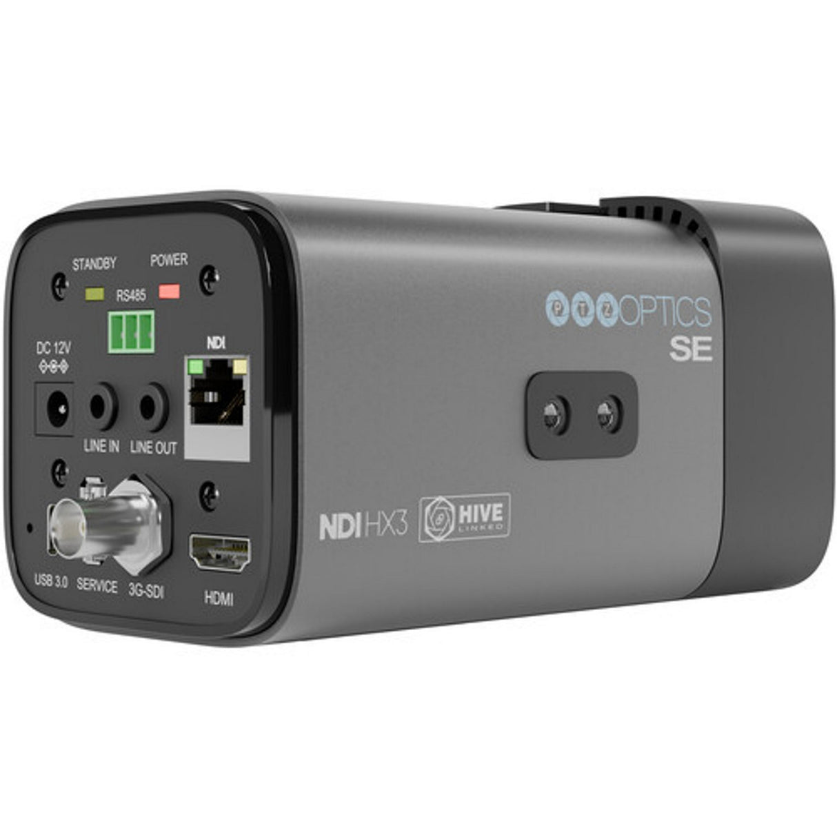 PTZOptics Studio SE 12X Optical Zoom Hive-Linked Broadcast Camera